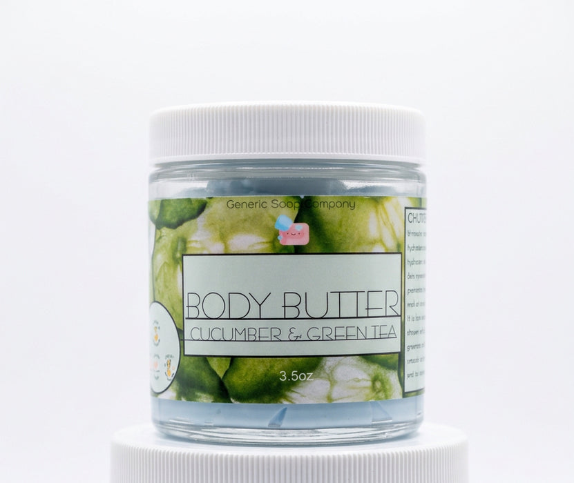 Cucumber Seed and Green Tea Extract Body Butter